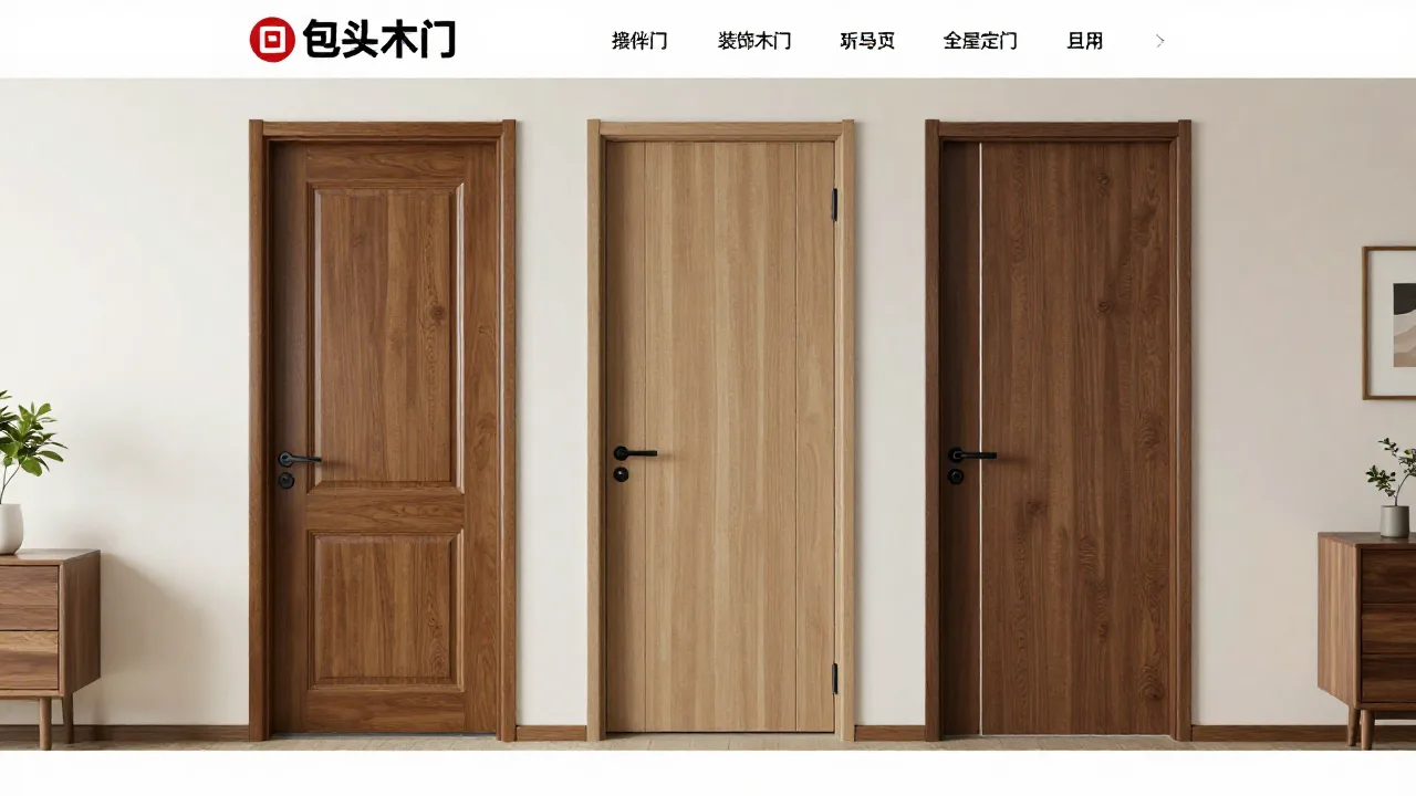 包头木门 首页主视觉